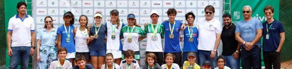 Definidos os primeiros campeões da 2ª Copa Bahiano de Tênis, em Salvador (BA)