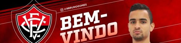 Vitória confirma contratação do atacante Bruno Gomes