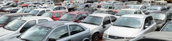 Leilão de veículos será realizado On line para evitar aglomerações   