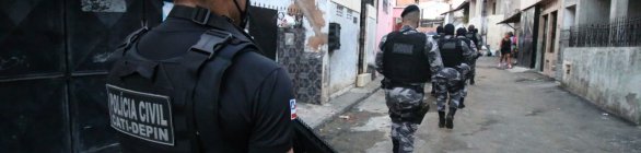 Polícia combate quadrilha no Nordeste de Amaralina