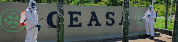 Ceasa passa por desinfecção no final de semana