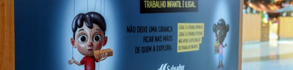Campanha conscientiza pessoas sobre ilegalidade do trabalho infantil