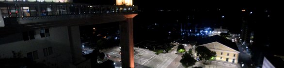 Maio Amarelo motiva iluminação especial no Elevador Lacerda