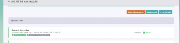 Filômetro permite evitar filas para vacinação contra Covid-19