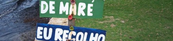 Placas educativas sobre preservação ambiental são instaladas nas Ilhas