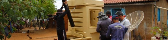 Comunidades carentes  recebem sanitários ecológicos sustentáveis