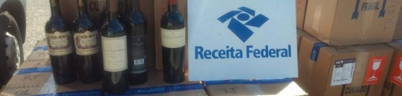 Receita Federal apreende 612 garrafas de vinhos Argentino em Salvador 