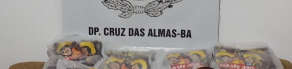 Polícia apreende camisas de festa marcada em Cruz das Almas