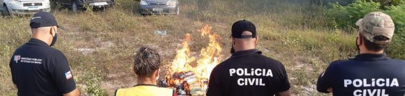 Bahia tem 3,94 toneladas de drogas incineradas pela Operação Narco Brasil 