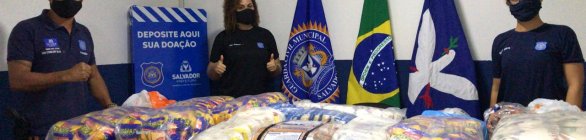 Guarda Municipal celebra aniversário com entrega de doações