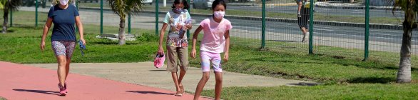 Movimento é tranquilo nos parques municipais após reabertura