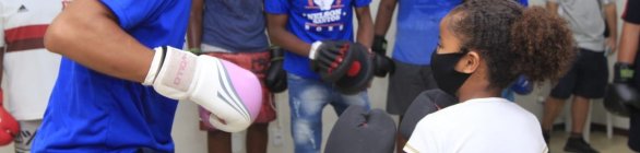 BCS Calabar recebe visita do campeão olímpico de boxe, Hebert Conceição  