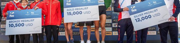 Brasil é ouro por equipes nos Saltos Ornamentais em Abu Dhabi