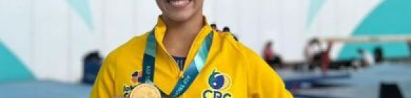 Júlia Soares é ouro no solo em etapa da Copa do Mundo da Ginástica