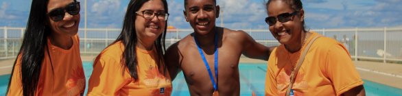 Festival de Natação Maio Laranja agita Arena Aquática de Salvador