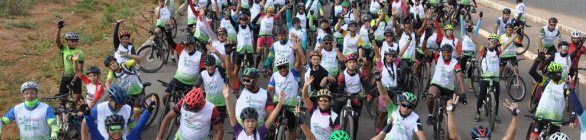 Clicists participam do Pedal Ecológico no Dia Mundial do Meio Ambiente