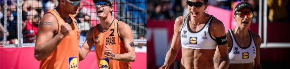 Mundial de vôlei de praia começa nesta sexta