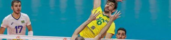 Brasil vence a segunda na Liga das Nações de vôlei masculino Equipe de Renan Dal