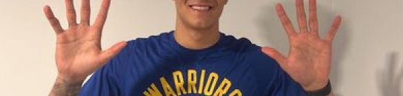 Gui Santos é selecionado pelo Warriors, atual campeão da NBA