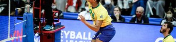 Brasil encerra primeira fase da Liga das Nações de vôlei com vitória