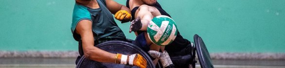 Rugby sobre rodas do Brasil trabalha para estreia em Mundial 
