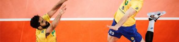 Brasil vence Catar e continua 100% no Mundial de vôlei masculino