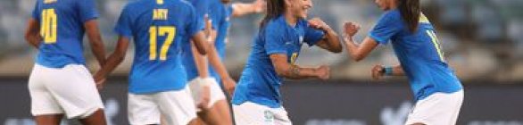 Seleção feminina goleia em segundo amistoso contra África do Sul