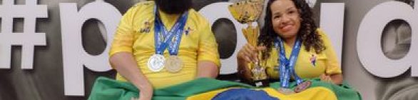 Brasil fatura ouro e prata no Desafio de Bocha Paralímpica em Roma