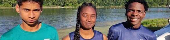 Dupla de canoístas baianos conquista quatro medalhas na Eslováquia