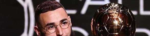 Benzema conquista a Bola de Ouro