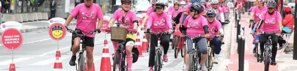 Outubro Rosa movimenta orla de Salvador  com passeio ciclístico 