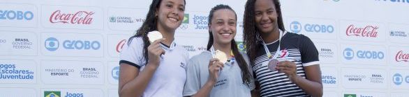 Jogos Escolares da Juventude: Natação dá a primeira medalha para a Bahia