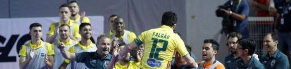 Nova geração vai bem, Falcão marca, e Brasil bate o Uruguai em amistoso