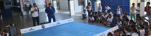 Estudantes de Salvador assistem palestra sobre modalidades olímpicas