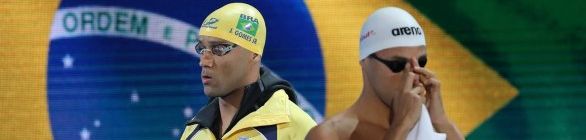 Nos 50m peito do Mundial, Brasil busca primeira dobradinha no pódio da história