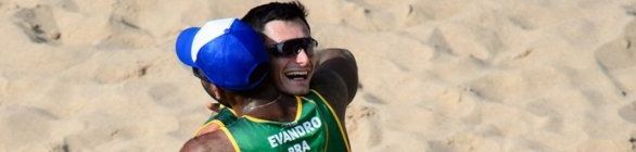 Evandro e André vencem austríacos e estão na semifinal na Alemanha