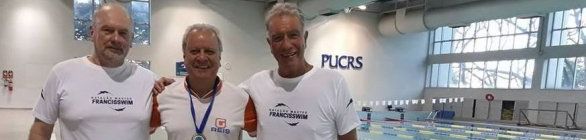 Nadadores exercitam a solidariedade no Parque Aquático da PUC-RS