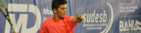 Baiano Natan Rodrigues segue embalado na 33º Bahia Juniors Cup.