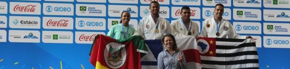 Primeira medalha de ouro nos Jogos Escolares da Juventude/2017