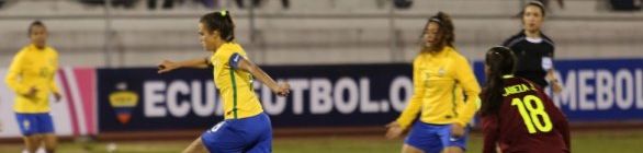 Geyse faz dois, e seleção feminina vence mais uma no Sul-Americano Sub-20