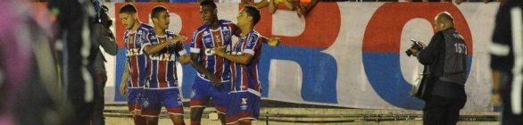 Bahia vence o Botafogo-PB e se classifica em 1º no grupo; Belo também avança
