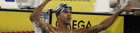 Guilherme Costa quebra recorde sul-americano no Troféu Brasil
