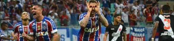 Bahia atropela o Vasco na Fonte Nova fica perto de classificação Copa do Brasil
