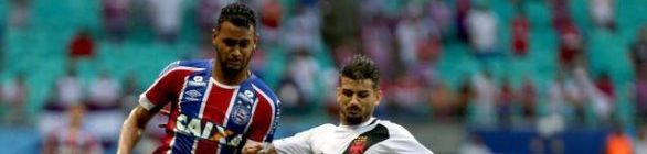 Bahia bate o Vasco na Arena Fonte Nova e deixa Z-4 do Brasileirão