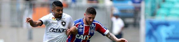 Em jogão de seis gols, Bahia e Botafogo empatam na Fonte Nova e lamentam