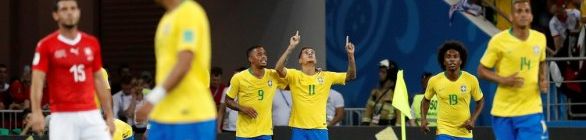Atuações do Brasil: com Neymar e ataque apagados, Coutinho se salva na estreia