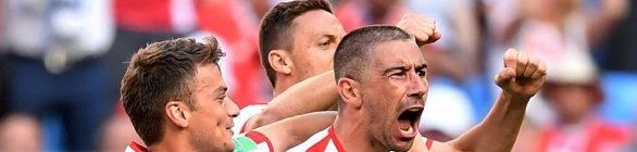 Sérvia vence Costa Rica em cobrança de falta