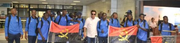 Angola é a primeira equipe a chegar para a disputa da Copa 2 de Julho sub