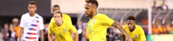 Seleção brasileira vence os EUA em amistoso