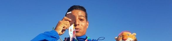 Lucas Conceição e Letícia Lima garantem bronze duplo nos 200m
